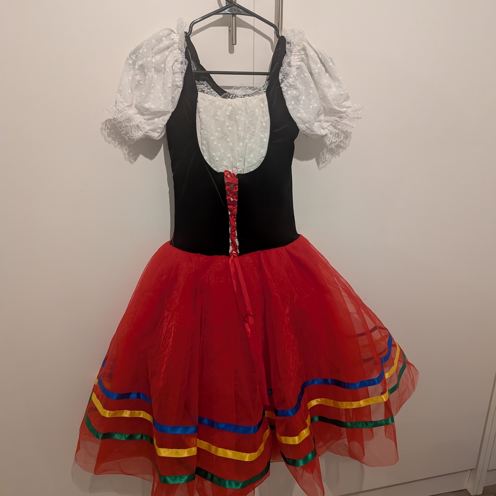 Revolution Red and Black Kids Dance Costume